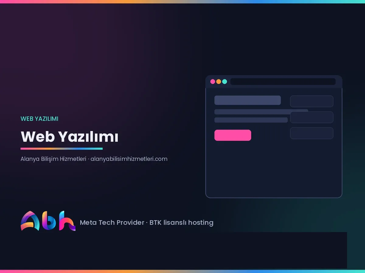 Web Yazılımı: İşletmenizin Dijital Alanda Güçlü Olmasının Anahtarı